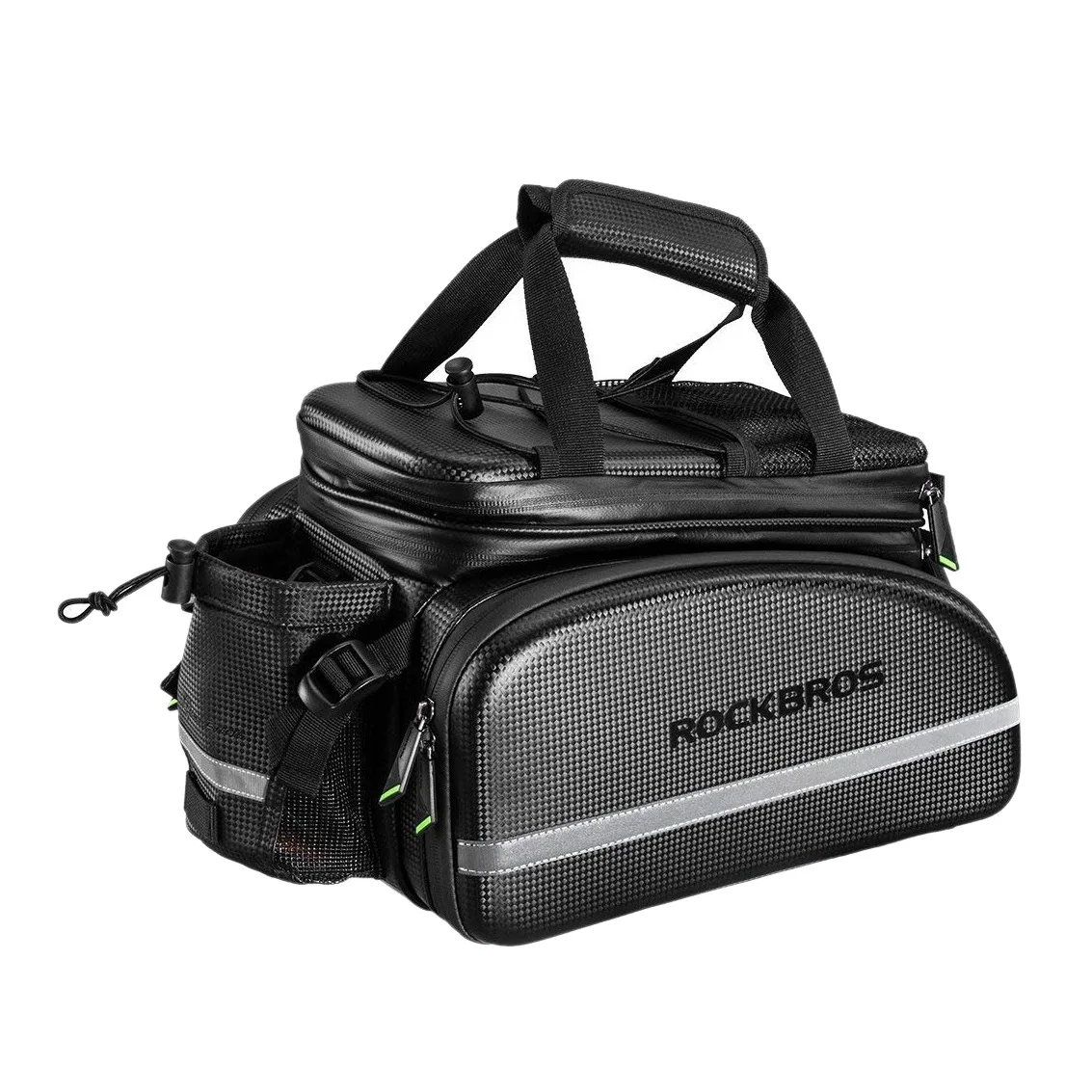 

BMDT-Rockbros Bike Rack Bag Trunk Bag Waterproof Bicycle Rear Seat Cargo Bag Rear Pack Trunk Pannier Handbag