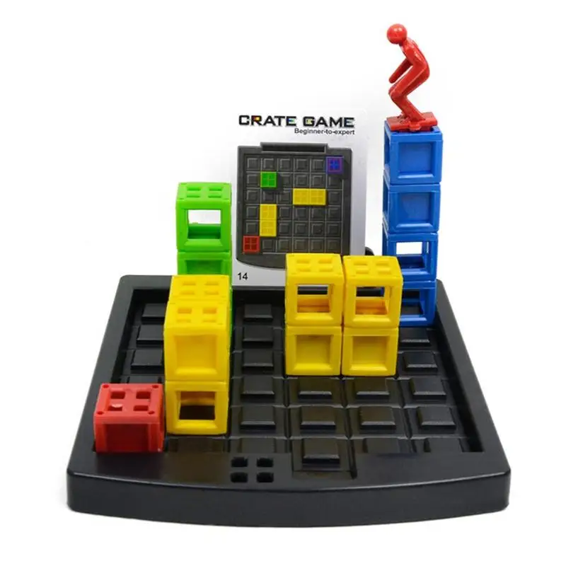 

Children Play Sokoban Puzzle Board Game Developmental Creative Mind Toy Set Educational Colorful Table Game