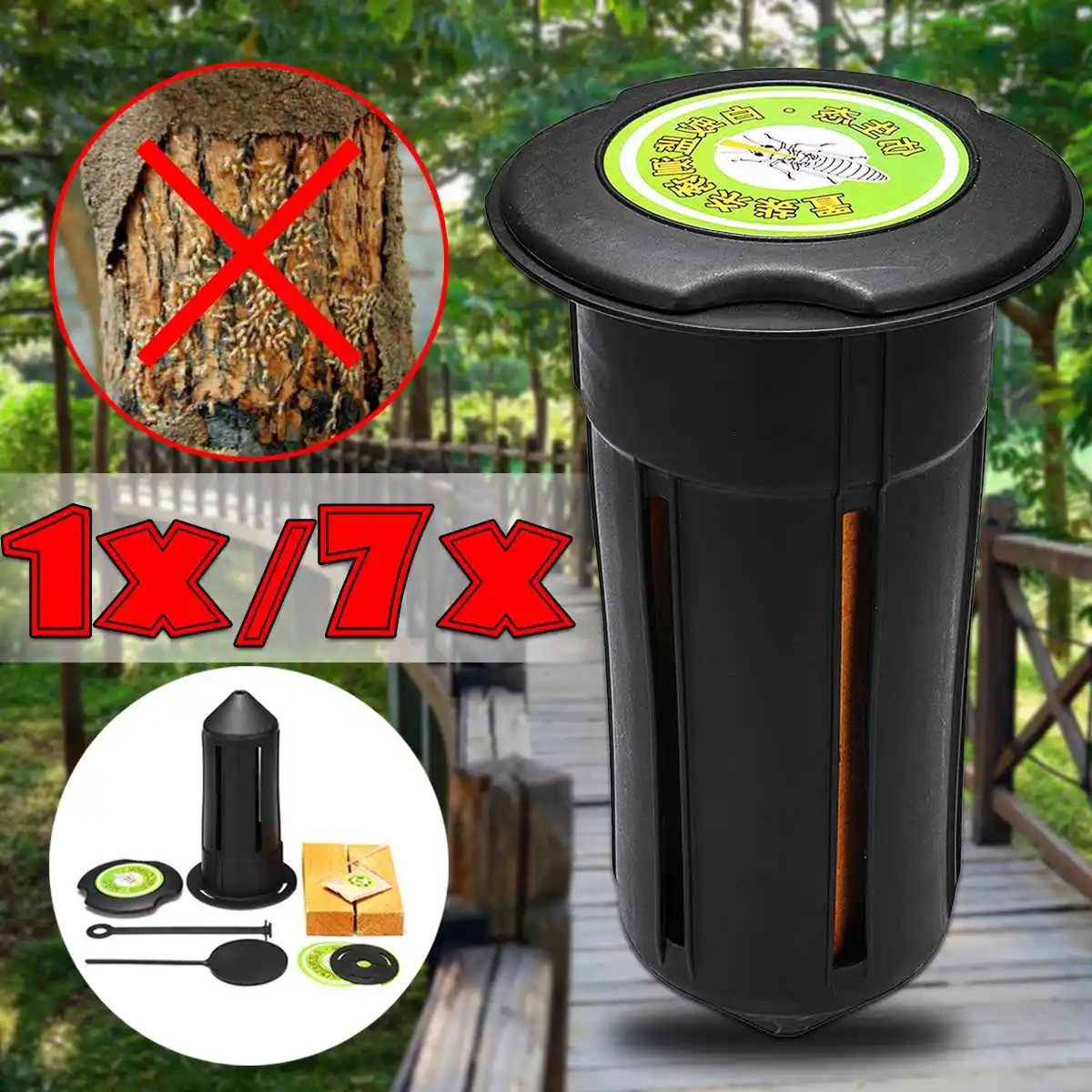 Efficient 1 Set / 7 Set Termite Monitor Station Termite ...