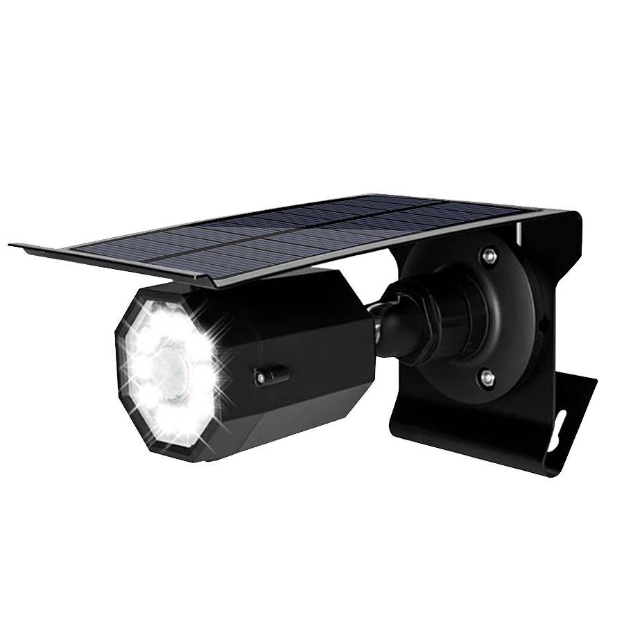 

10 Led Solar Light Adjustable Lighting Angle 500Lm Waterproof Lamp Spotlight With Three Modes For Outdoor Garden Wall Yard