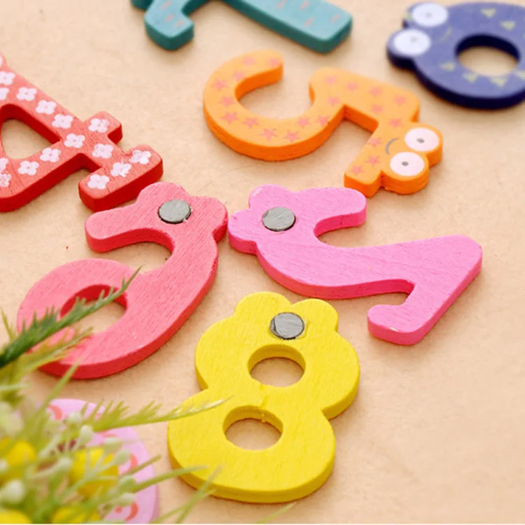 2018 NEW  Cartoon Woodiness Early Post Teaching Children Toys Sticker  English Letter Animal for Kids Children gifts