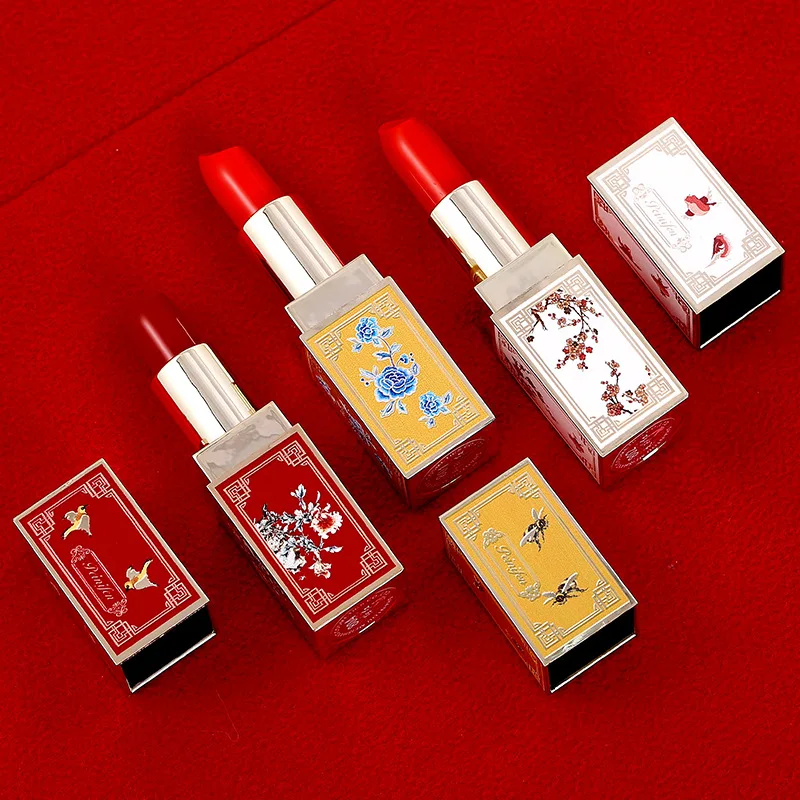 Lipstick Durable Moisturizing In Chinese Style Forbidden City