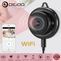 Digoo DG-MYQ ip-камера Облачное хранилище 720 P wifi ночное видение двухстороннее аудио безопасность движения обнаружения сигнализации VS для Escam