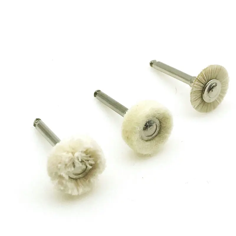 

Grinding Buffing 1Pc Dental Accessories Wool Polishing Flat Brush Grinder Brushes for Low Speed handpiece Machine Accessories