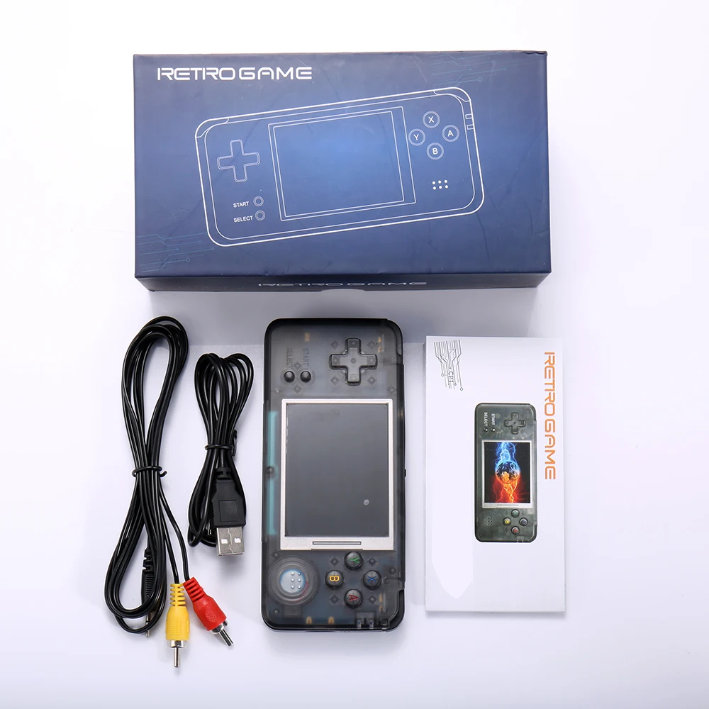 

NEW Arrival RS-97 Portable Handle Gaming Console 3000 Built-in Retro Games 3'' LCD Screen 16GB Birthday Gift for Kids