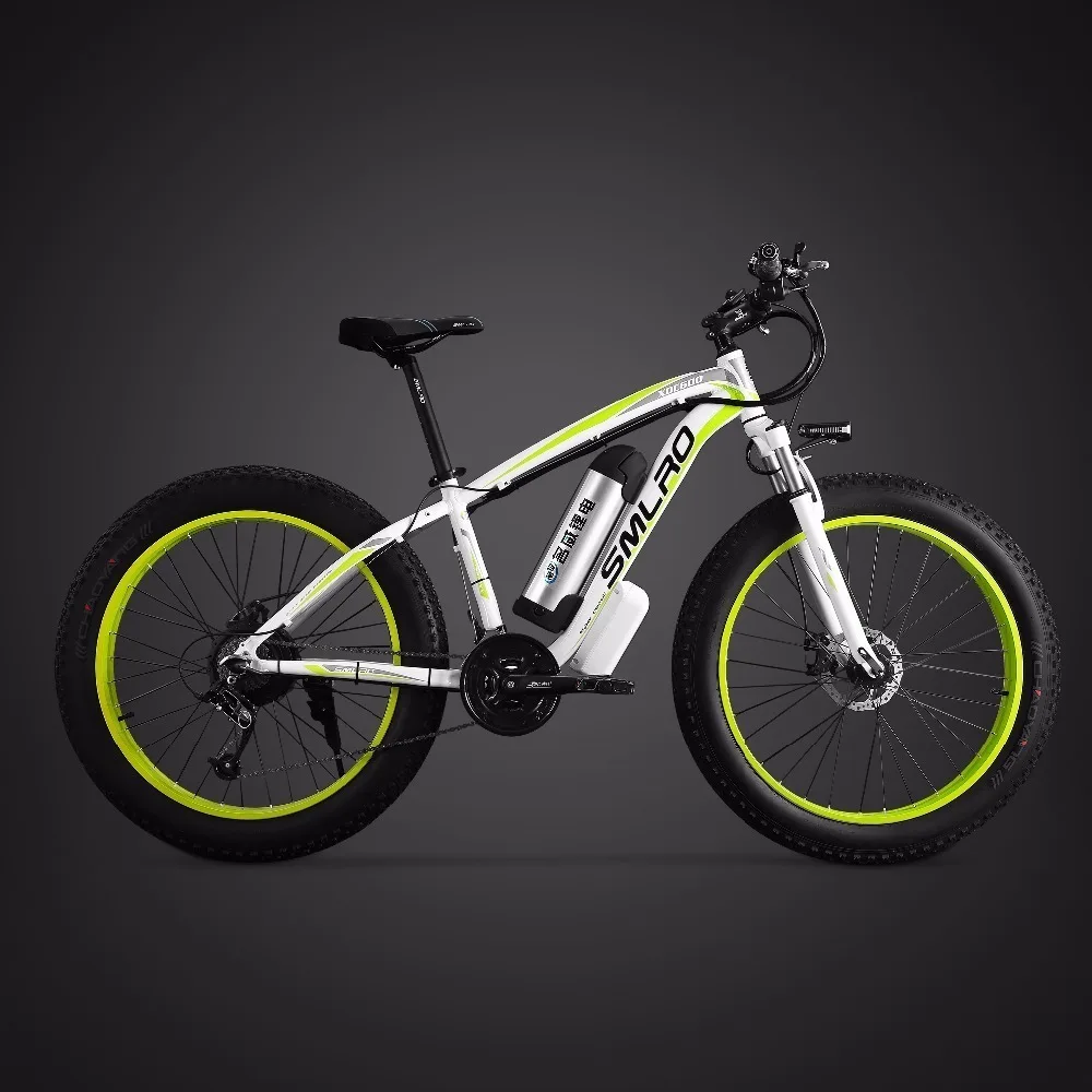 26 дюймов электровелосипед 48v500w Fat E bike Snow 4 0 пробует внедорожный Электрический