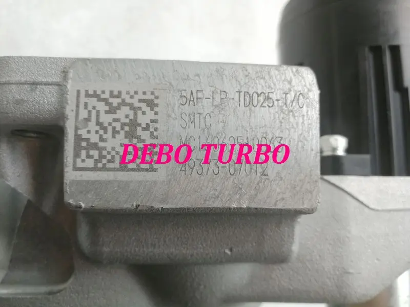 Восстановленный подлинный MHI TD025 49373 07012 5AF LP T/C H * O N D A CIVI C 10 CRV L15B7 1 5 T 130 кВт/174HP
