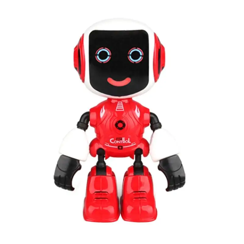Интеллектуальный индукционный робот игрушка модель с головным датчиком звучащий гибкий шарнир сплав каплестойкий корпус держатель мобильного телефона