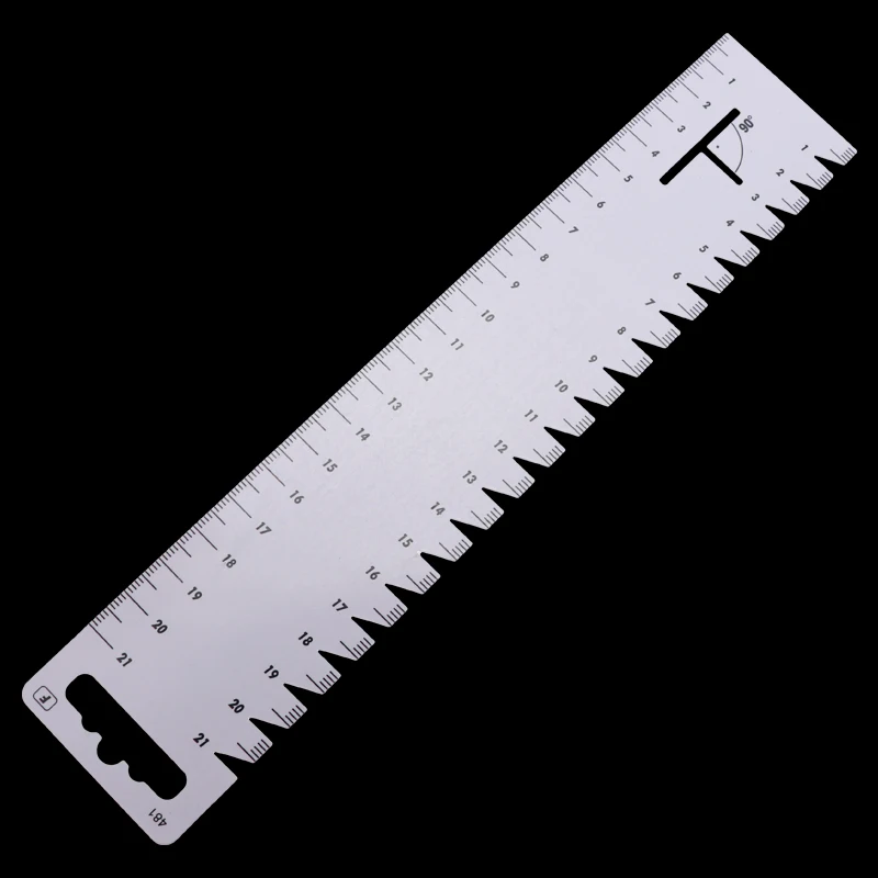 

1PC DIY Sewing Patchwork Ruler Ultrathin Soft 21cm Sewing Tools Accessories Quilting Tools Handmade