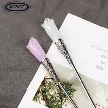 BYSPT заколка Китайская Этническая ретро аксессуары для волос белый розовый костюм встряхнуть аксессуары для волос