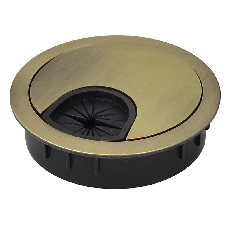

Pc Computer Desk Metal Cable Gland Cable feed-through Cable Box Hole Cover