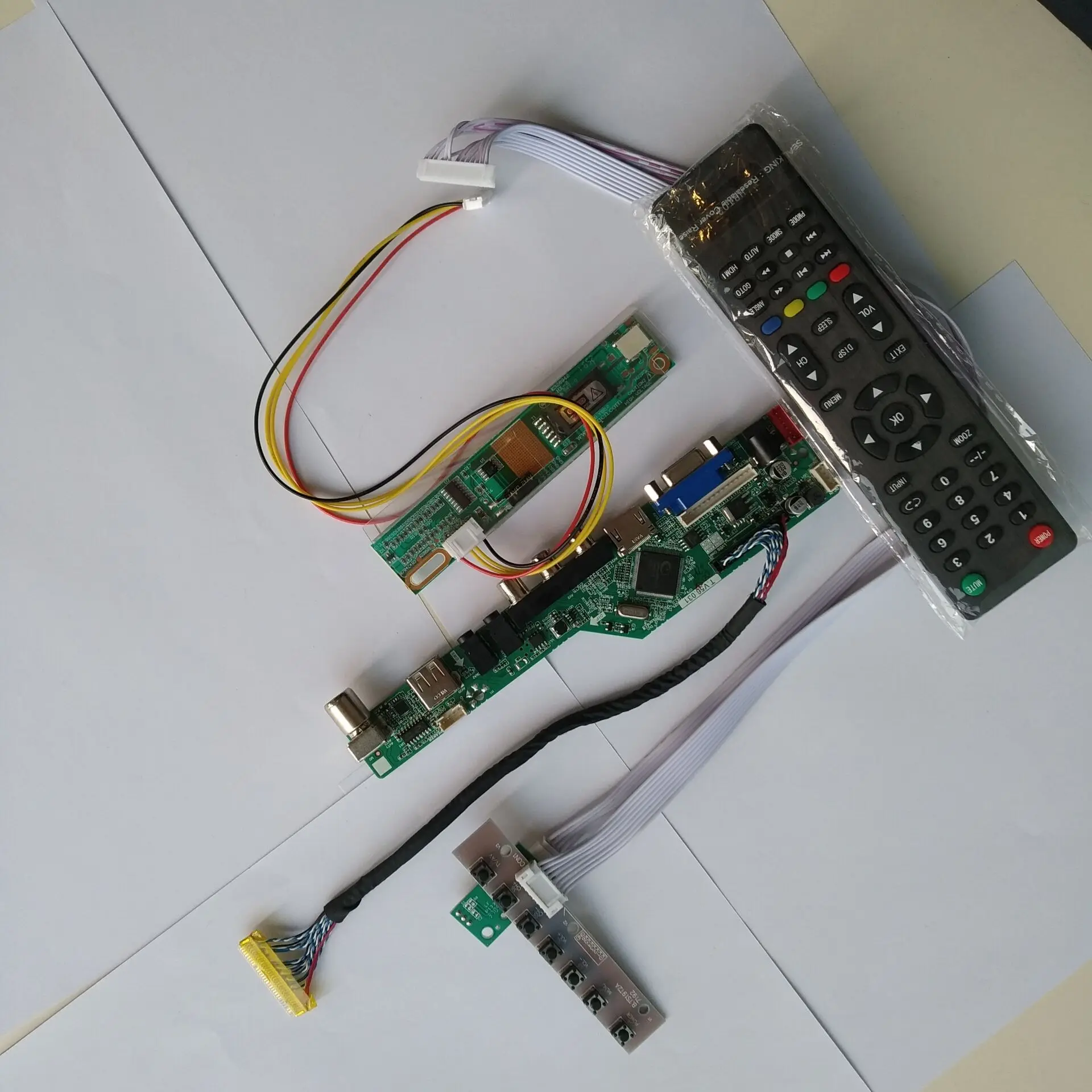 

TV HDMI VGA AV USB AUDIO LCD LED 1 CCFL lamps Controller Board kit DIY For N154I2-L02 1280X800 15.4" panel screen