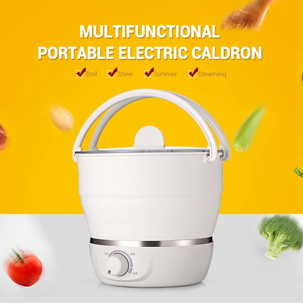 

NATHOME Thermal Cooker Multifunctional Household Travel Portable Foldable Electric Caldron Cookware Thermal Cooker