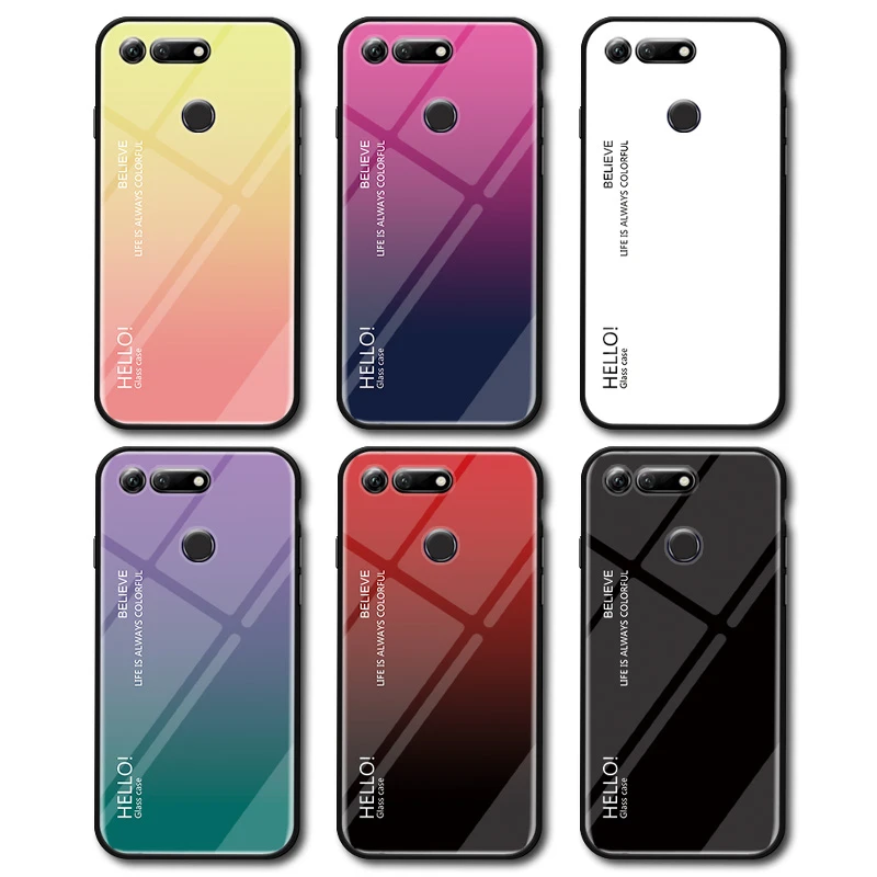 Jielangxin Cover per Huawei Honor View 20,Custodia in Pelle Custodia per Huawei Honor View 20 PCT-LX9 PCT-L29 Custodia Case Cover Black
