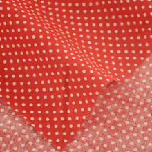 Telas Tecido Тильда Ткань S красный, белый в горошек Стиль Жир Квартал ткани ремесел Куклы Сделай Сам текстильный ткань Вышивание хлопок Ткань