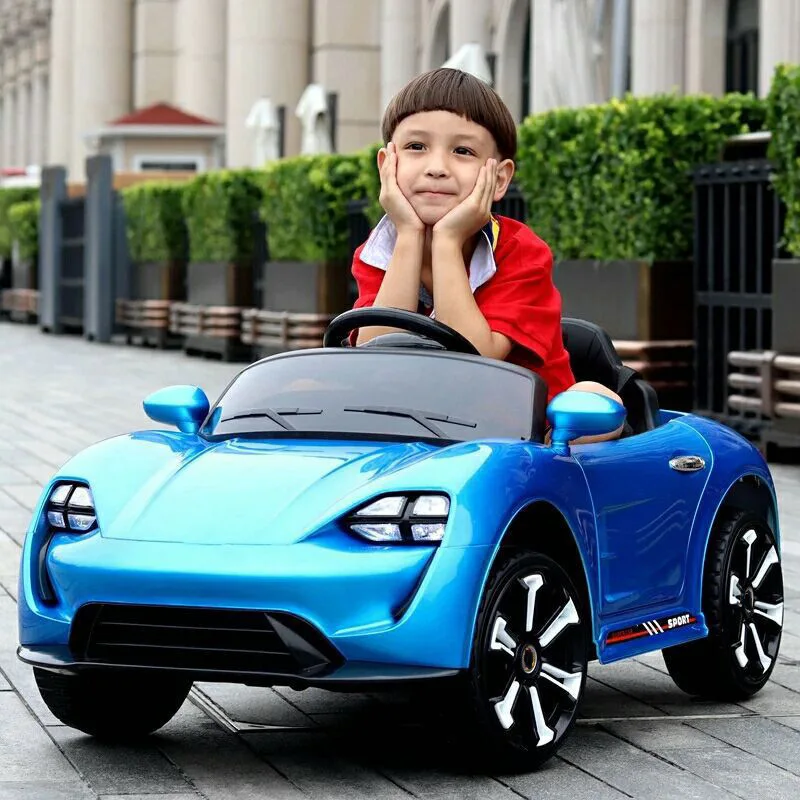 

Children's Electric Vehicle Car Four Wheels Dual Drive Toy Car Rechargable Child Kids Remote Control Toy Car Baby Ride on RC Car