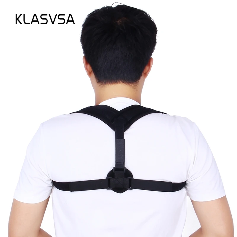 

KLASVSA Clavicle Posture Corrector Back Support Shoulder Belt Scoliosis Rugbrace Corset Bandage For The Back Orthopedic Brace