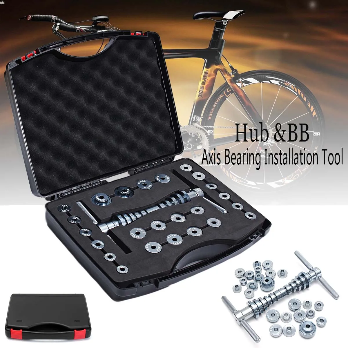 bicycle hub bearing removal tool