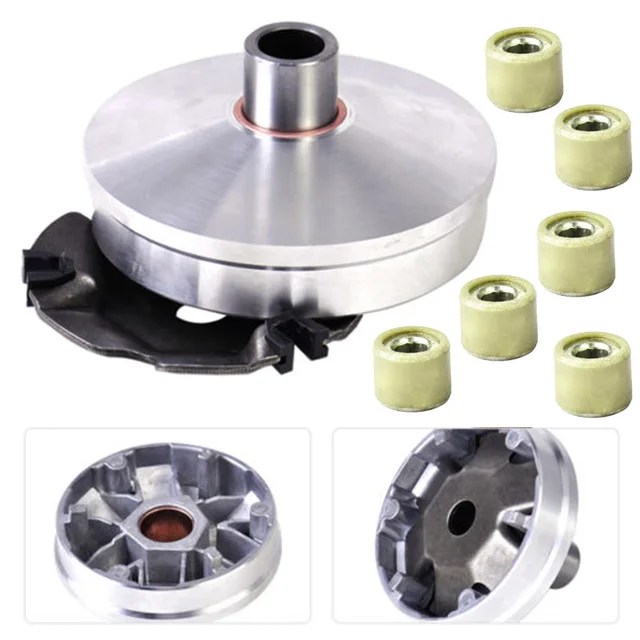 US $9.76 Racing Variator Kit W Roller Weights For 4 Stroke GY6 QMB139 50cc Scooter ATV 