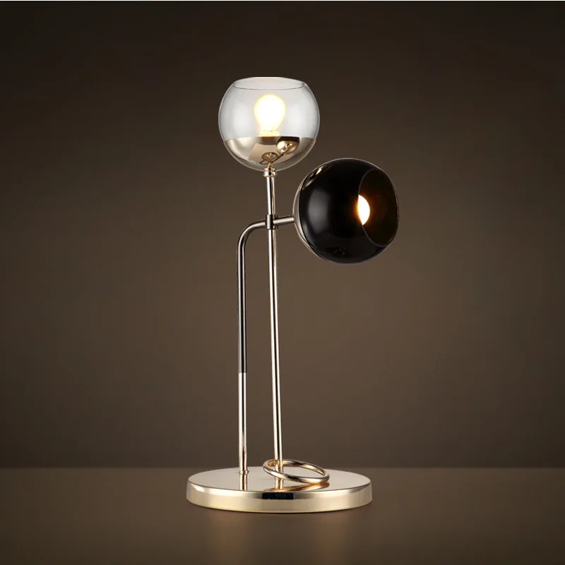

Nordic Postmodern Simple Iron Art Learning Reading Work Desk Lamp Personality Retro Desk Desk Lamp