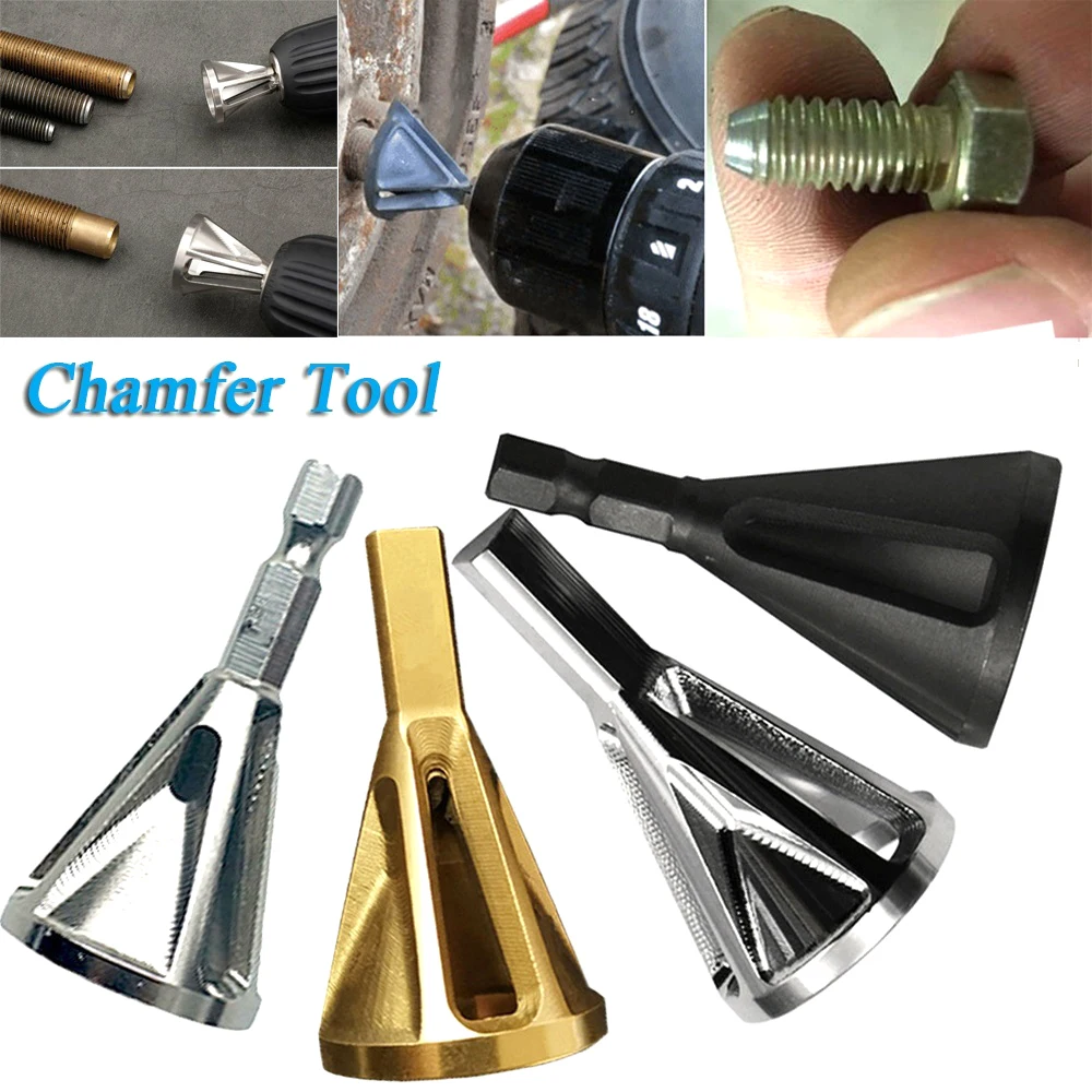 

Stainless Steel Deburring External Chamfer Tool Remove Burr Tool for Drill Bit