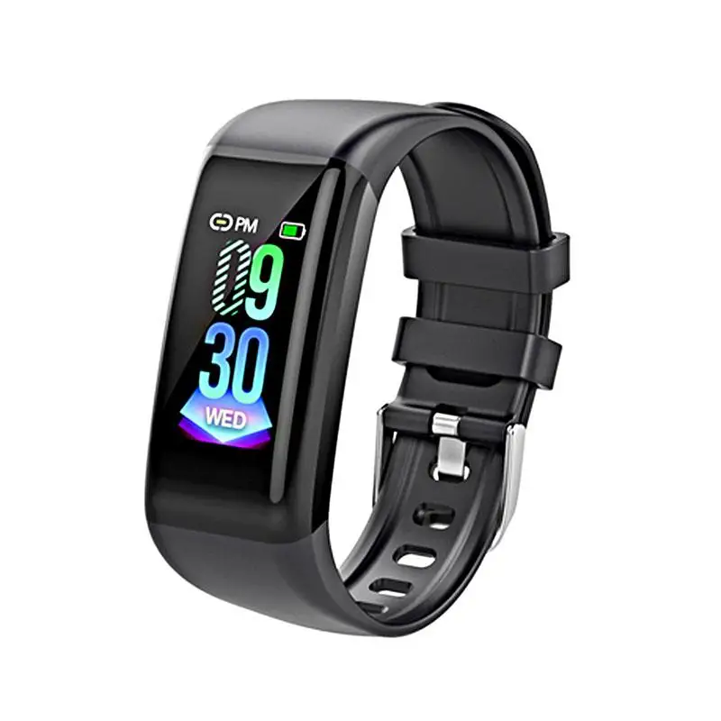 

C21 Color Screen Smart Bracelet Heart Rate Blood Pressure Sleep Monitoring Waterproof Wristband Fashion Personality Bracelets