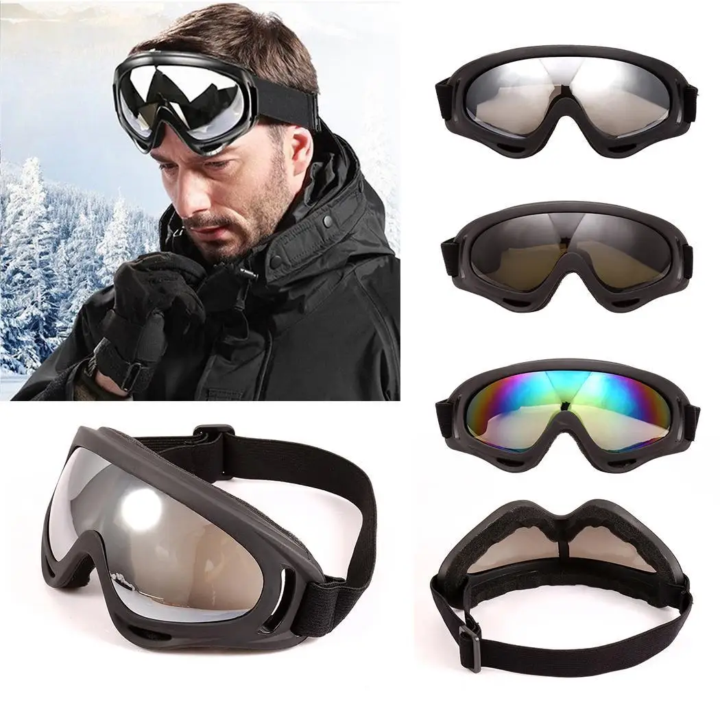 Наружные велосипедные очки мотоцикл ветрозащитный и ударопрочный тактические Защитные очки X400 очки лыжные очки