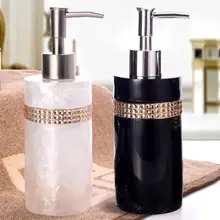 320 мл полимерный насос бутылка круглый многоразовый дозатор для лосьона и мыла дозаторы для дозирования шампуней жидкие масла для ванной комнаты