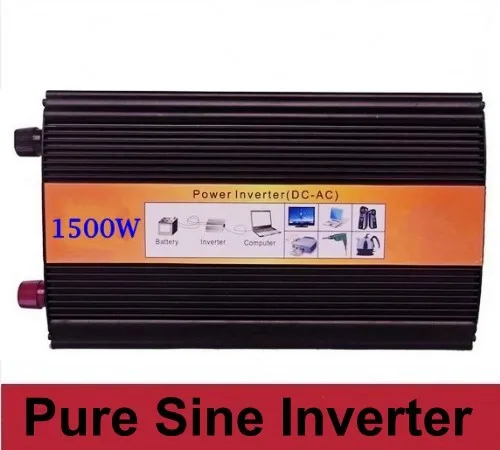 Вт 1500 пик 3000 zuivere sinus omvormer Домашнее использование Off Сетка солнечной энергии
