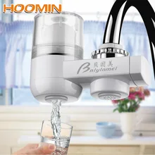 Home Kitchen Healthy Drinking Water Filter Fluoride Suitable for Most Taps Tap Water Purifier with Ceramics Helps to Remove Heavy Metals Kowela Faucet Water Filter with 8 Layer Purification