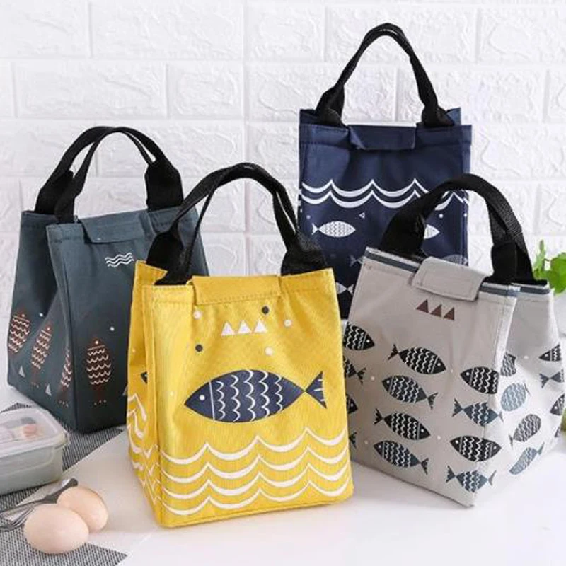 

Student lunch bag waterproof portable female bag lunch box bag insulation package ice pack