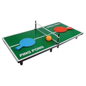 

Classic Mini Desktop Table Tennis Game Ping Pong Board Games Family Home Fun Entertainment Toys Birthday Gift for Kids Adults