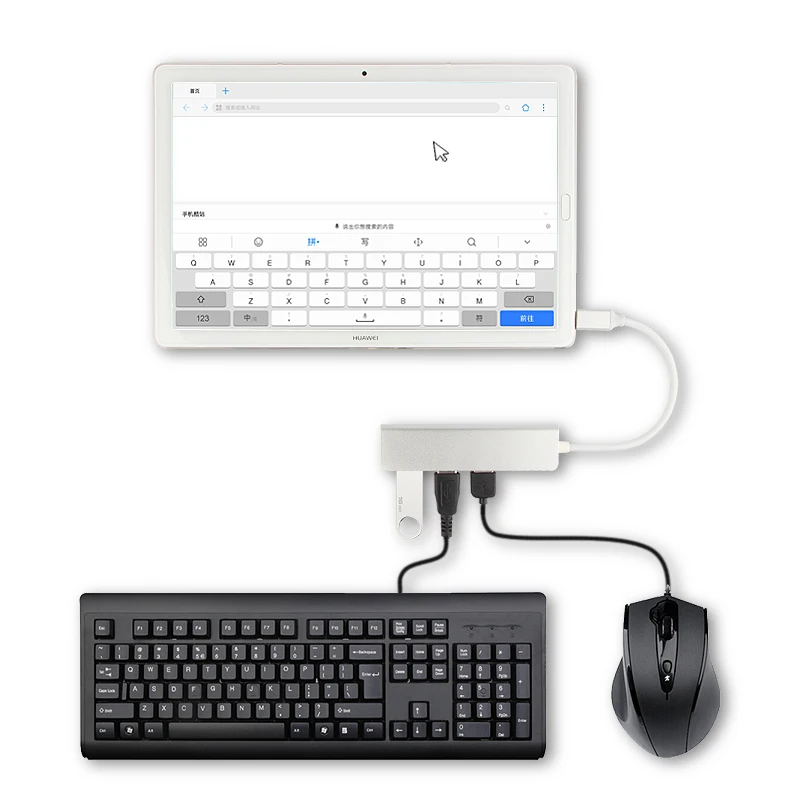 USB хаб 5 в 1 3 0 Type C для Xiaomi Mi Notebook Air 12 13 дюйма|USB-хабы| |