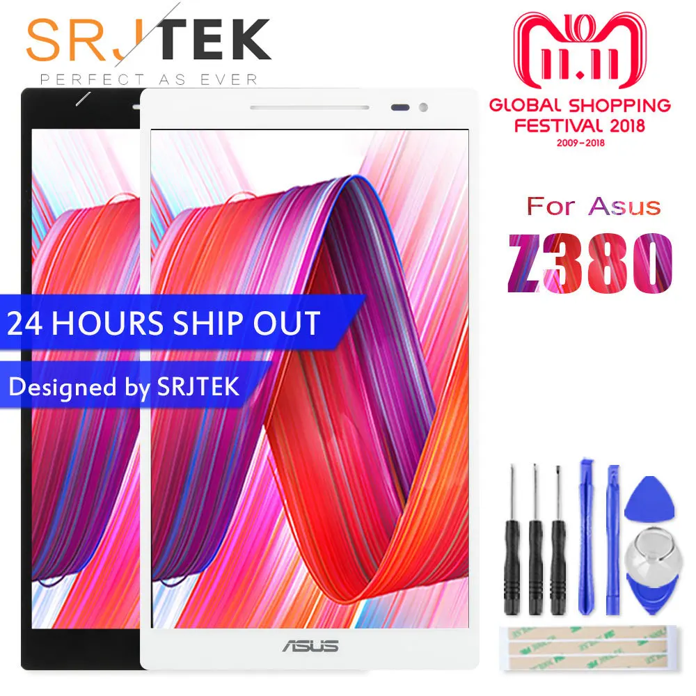 Original For Asus Zenpad 8.0 Z380 LCD Touch Screen Z380KL Z380CX Z380C LCD Display Digitizer Sensor Assembly Black White Parts Original For Asus Zenpad 8.0 Z380 LCD Touch Screen Z380KL Z380CX Z380C LCD Display Digitizer Sensor Assembly Black White Parts