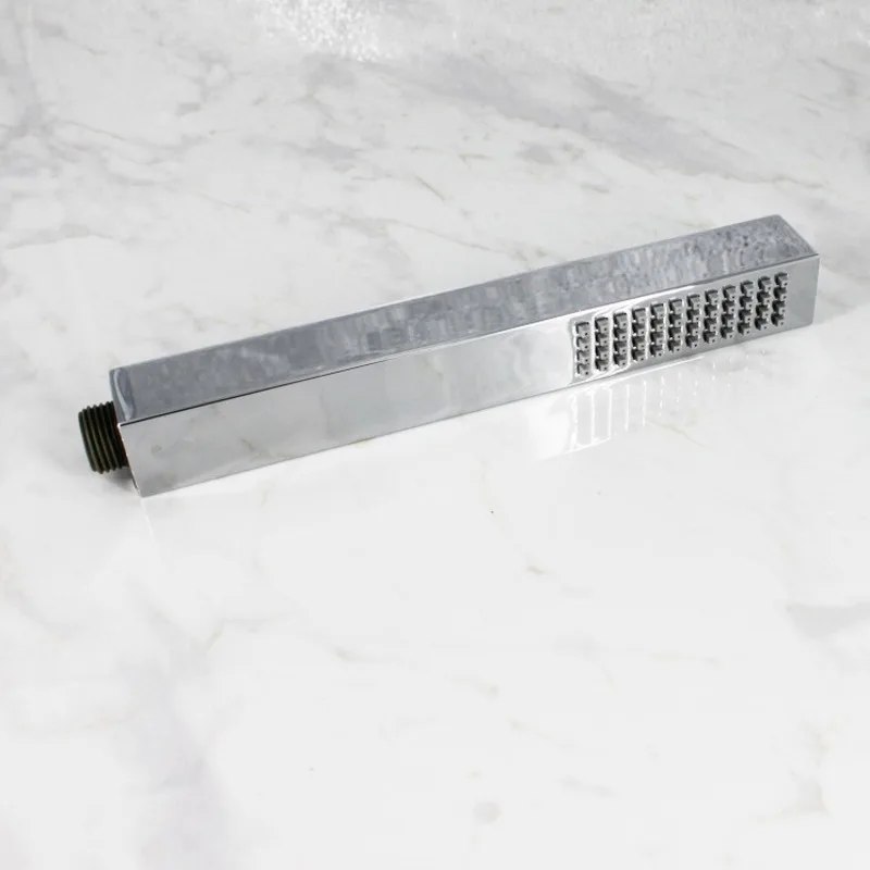 

1Pcs Two size Chrome plated Modern Multifunction Design Rain Shower tee head Hand Hold Bathroom chuveiro ducha douche douchekop