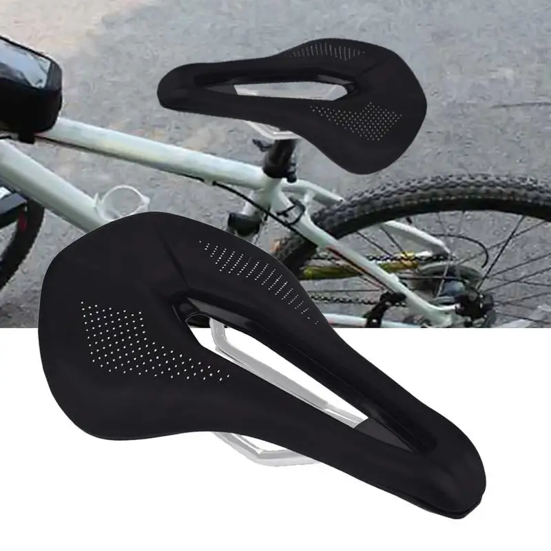 

Bicycle Seat Saddle Soft Sports Road Mountain Road Bike Seat Cushion Bag Mountain Bike Saddle Hollow Comfortable Riding Cushion