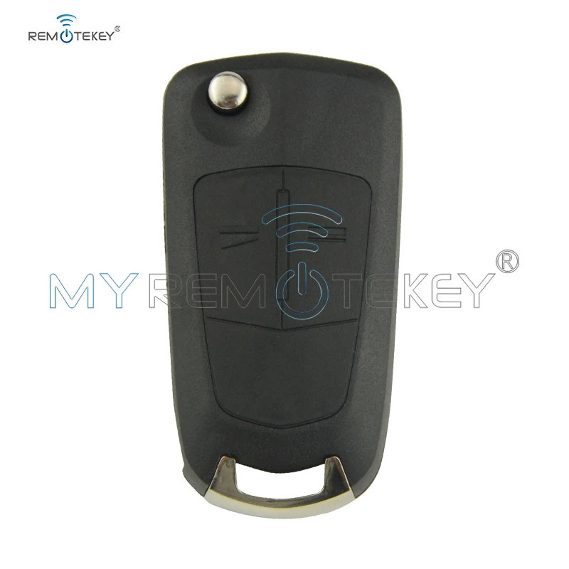 Remtekey флип ключ 2 кнопки DWO5 434 МГц для Opel Antara 2008 2009 2010 дистанционного ключа |