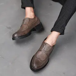 Весна и осень новые низкие, чтобы помочь повседневная мужская обувь модные круглый кроссовки на плоской подошве Мужская 785