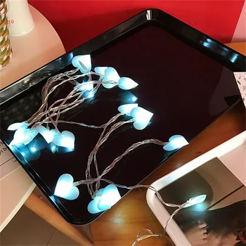 

LED Love Heart Wedding String Fairy Light Christmas LED Led Fairy Pink Girl String Light Indoor Party Garden Garland Lighting