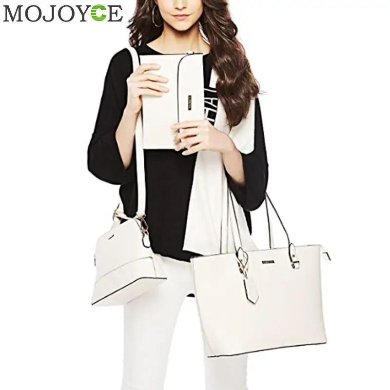 

Women Bag Set Women Leather Tote Handbag Shoulder Bag Lady Messenger Crossbody Bag Ladies PU Leather