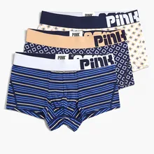 PINKHERO, мужское эластичное нижнее белье с хлопковой подкладкой, мужские трусы-боксеры, мужское нижнее белье, cueca masculina, мужские трусы-боксеры