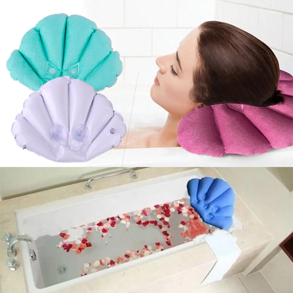 

Inflatable Pillow Waterproof Luxury Comfortable Waterproof Spa Pillow Cushion