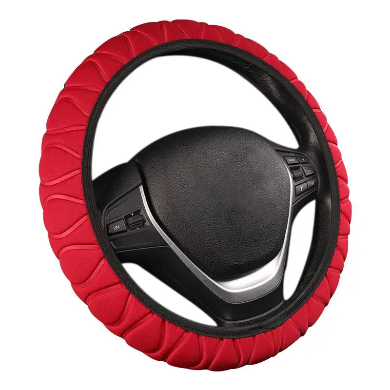 Car Steering Wheel Cover Braided Handle Ice Silk Set Sponge Protector Universal Inner Ring | Автомобили и мотоциклы