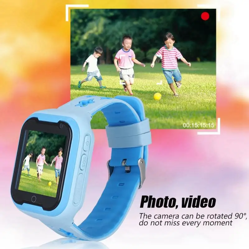 

1.54Inch Waterproof Children Smartwatch Touch Screen GPS LBS GSM Smart Bracelet