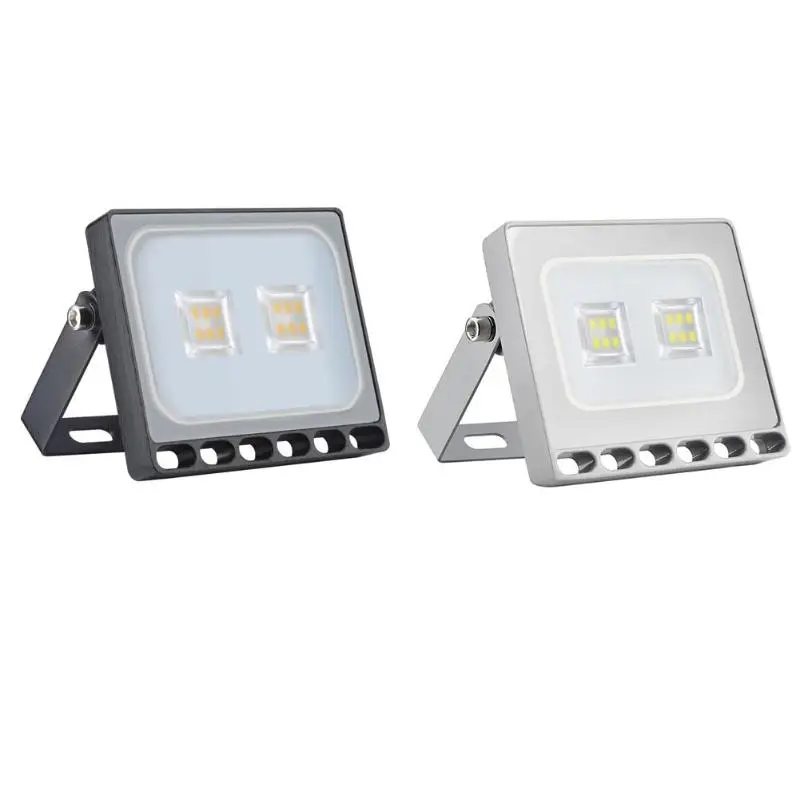 

10/20/30/50W Ultrathin Floodlight AC 110V IP65 LED Yard Garden Outdoor Spotlight CW/WW Floodlight
