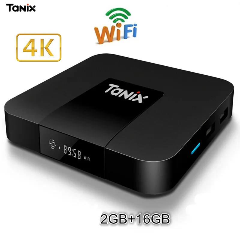 

Tanix TX3 Mini 4K Android 7.1 TV Box S905W Quad-core 2G RAM 16GB ROM TV Set Top Box WiFi 2.4GHz 3D HD Movies Media Player