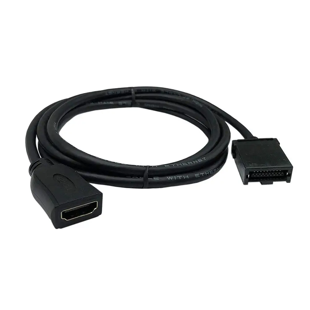 HDMI E тип к AM HDMI кабель HD видео кабель Тип E разъем micro-HDMI Женский к HDMI Мужской Кабель-адаптер для автомобиля цифрового ТВ HD Mon