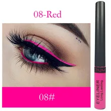 DNM, Матовая жидкая подводка для глаз, карандаш, водостойкий, долговечный, натуральный, черный, синий, пигмент, подводка для глаз, вечерние, макияж для женщин, TSLM1