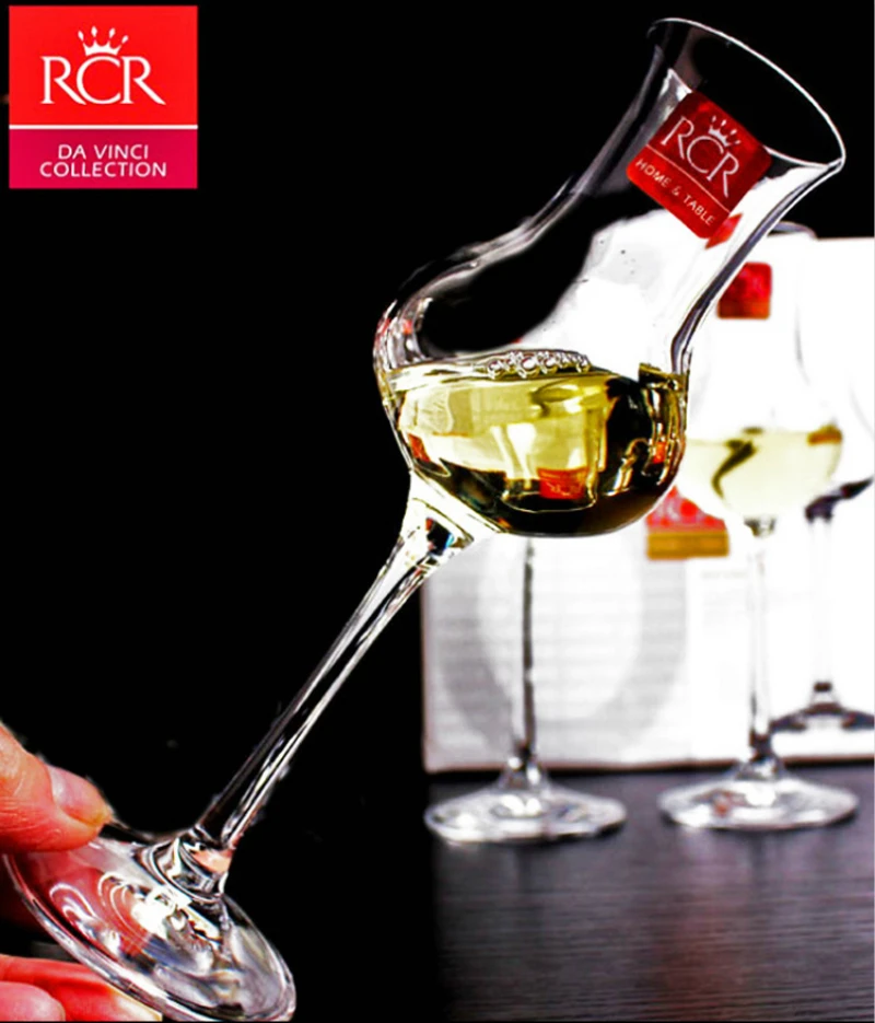 High-end Italy RCR Glasses Liquor Fragrance-smelling Cup Cocktail Whisky Brandy Turmeric Fragrant And Sweet Wine Glass 1 Pcs | Дом и сад