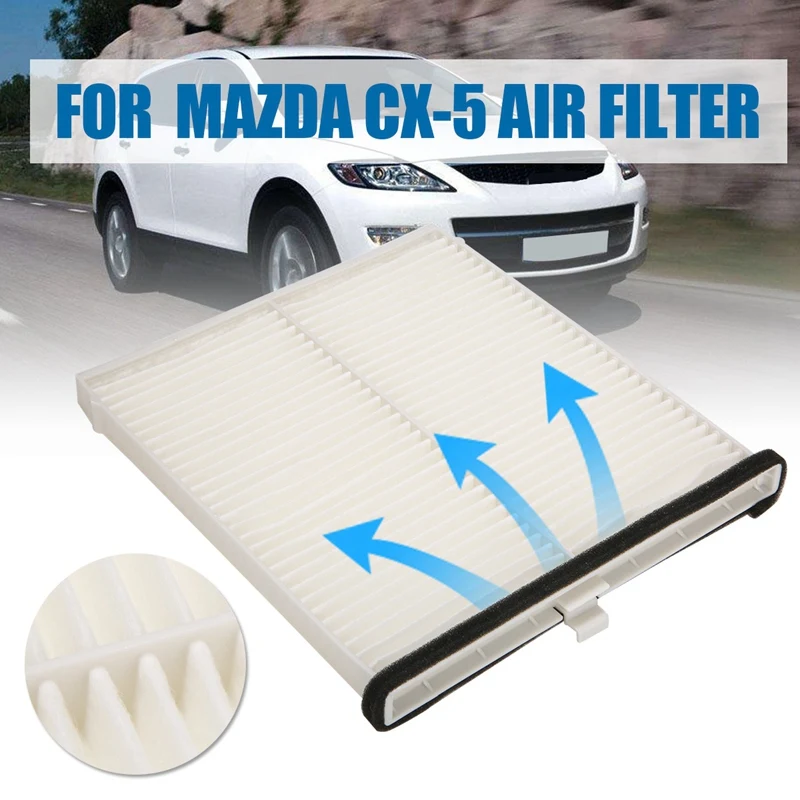 Автомобильный салонный воздушный фильтр Система кондиционера фильтр для Mazda 3 14-17 6 13-17 Cx-5 12-17 Kd45-61-J6X